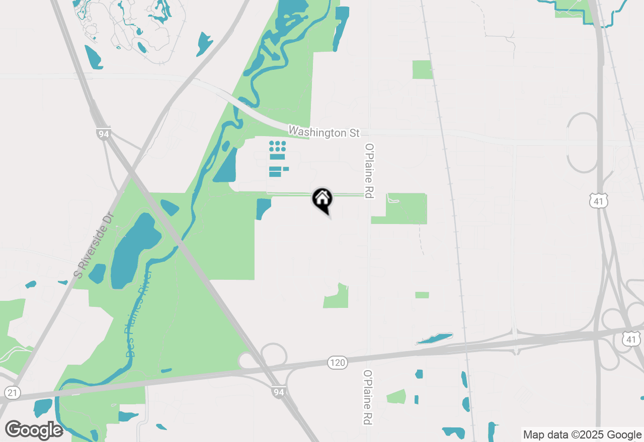 Map of 334 Concord Square, Gurnee, IL 60031