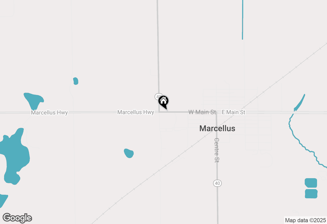Map of VL Marcellus Hwy Highway, Marcellus, MI 49067