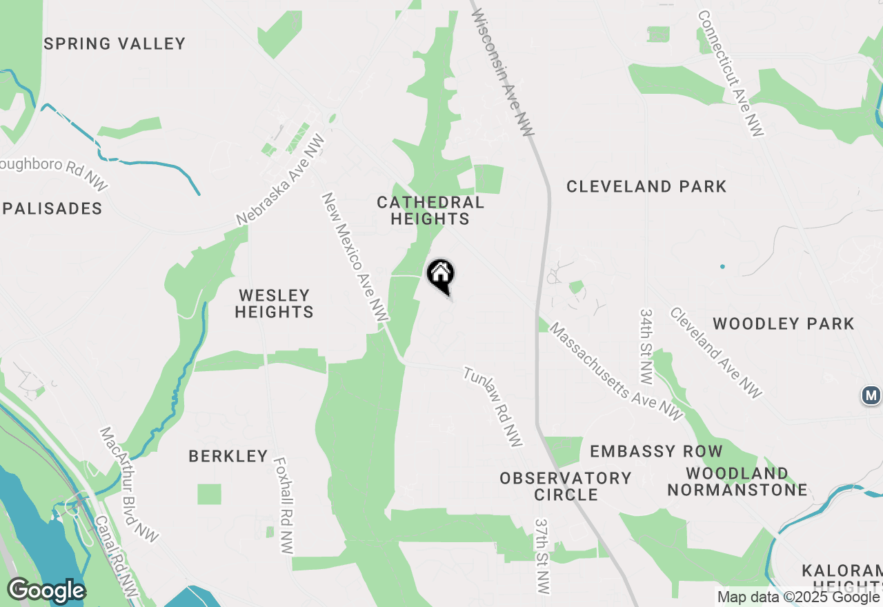 Map of 4000 Cathedral Avenue Nw #516B, Washington, DC 20016