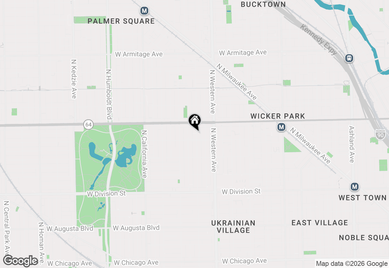 Map of 1520 N Campbell Avenue, Chicago, IL 60622