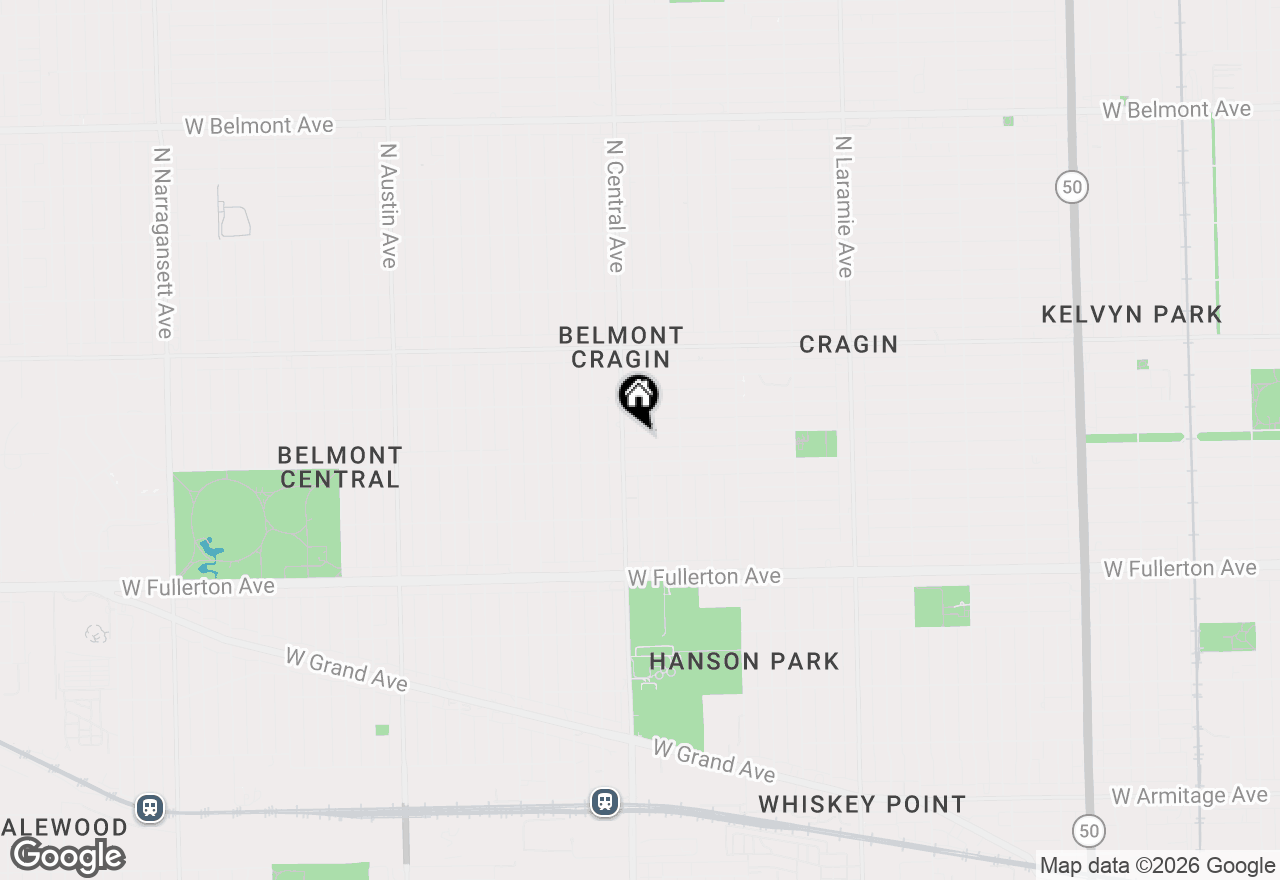 Map of 5543 W Drummond Place, Chicago, IL 60639