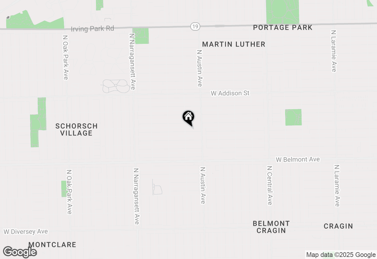 Map of 6049 W Roscoe Street, Chicago, IL 60634