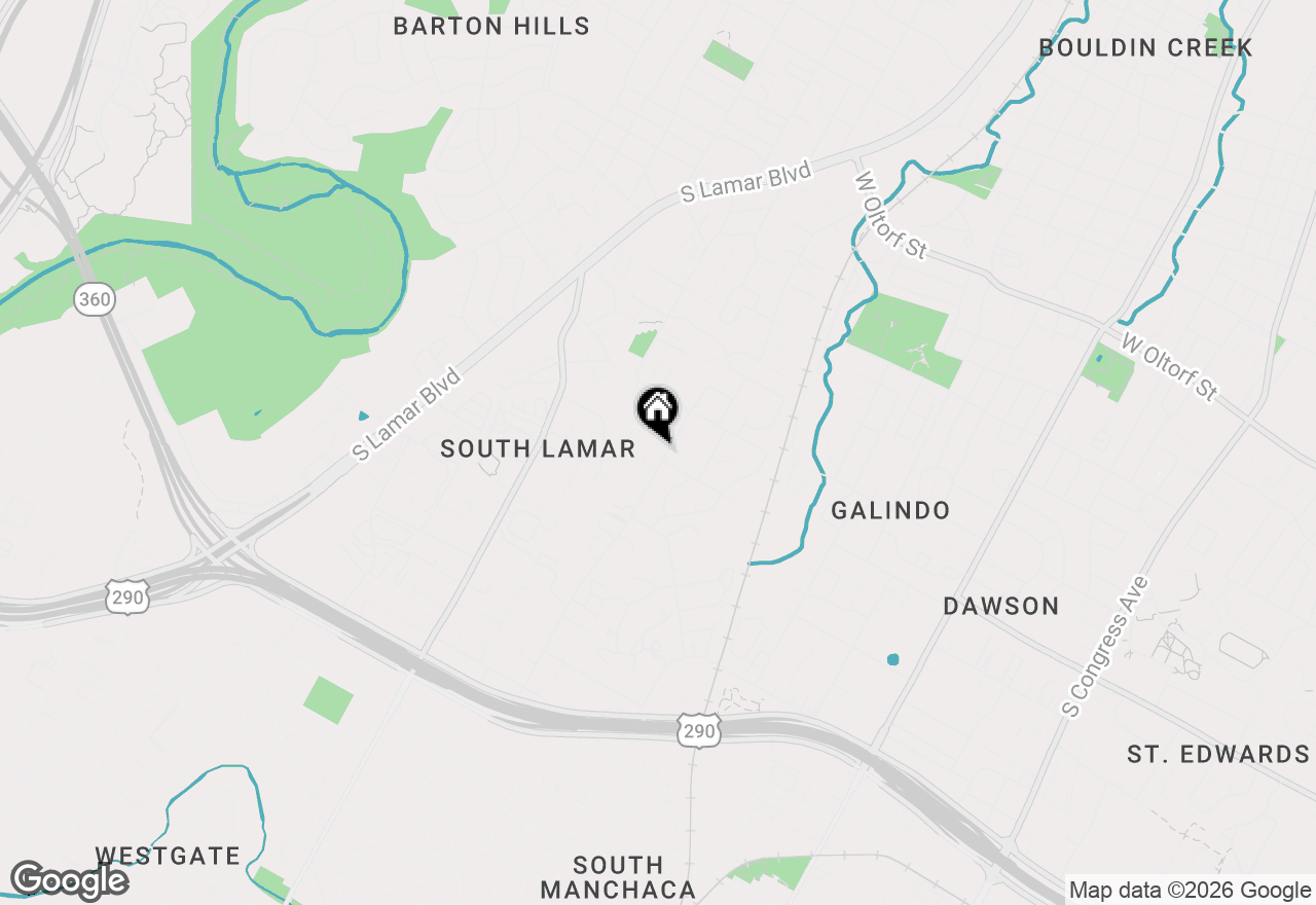 Map of 3214 Clawson Rd #B, Austin, TX 78704
