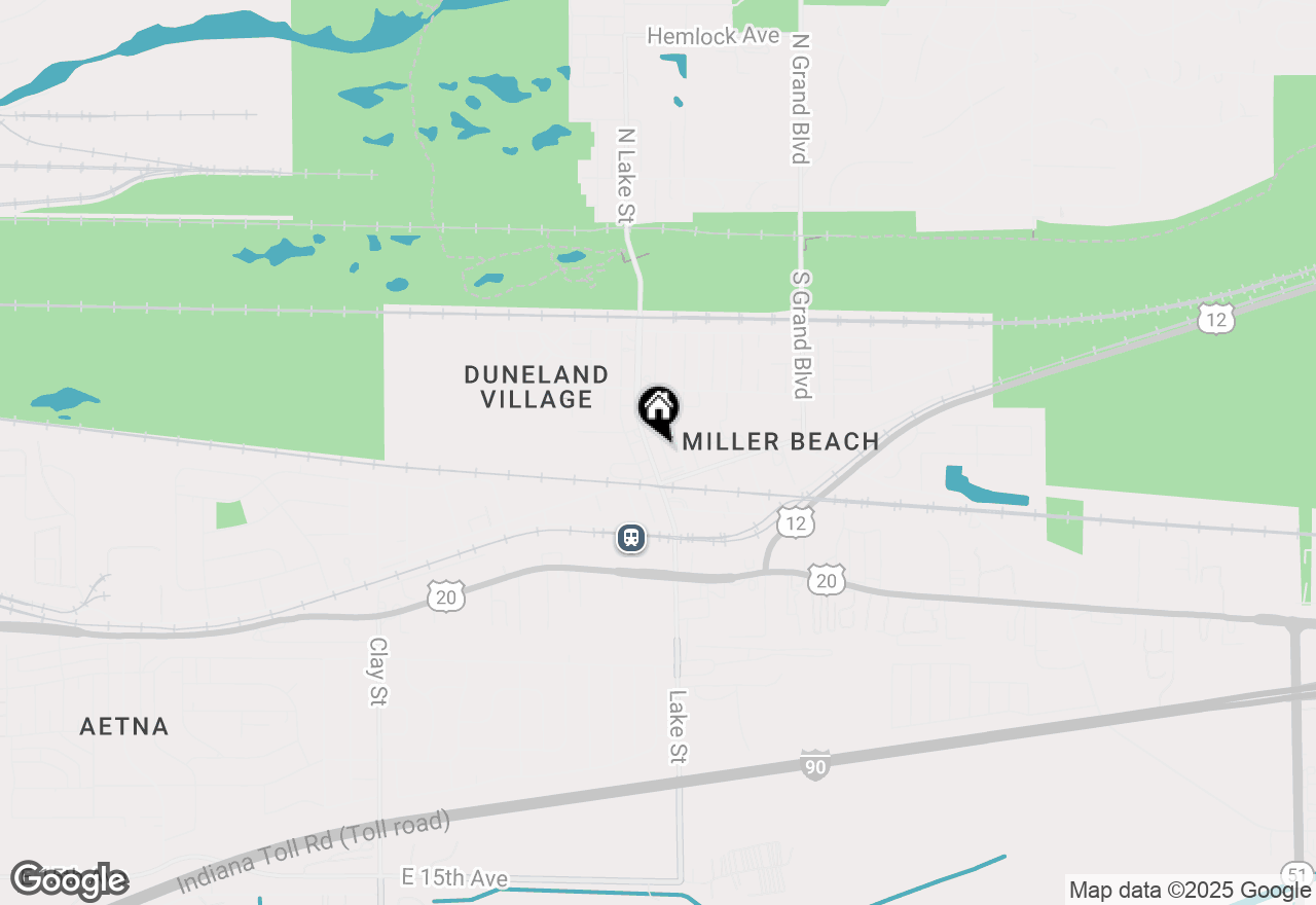 Map of 563 S Lake Street, Gary, IN 46403