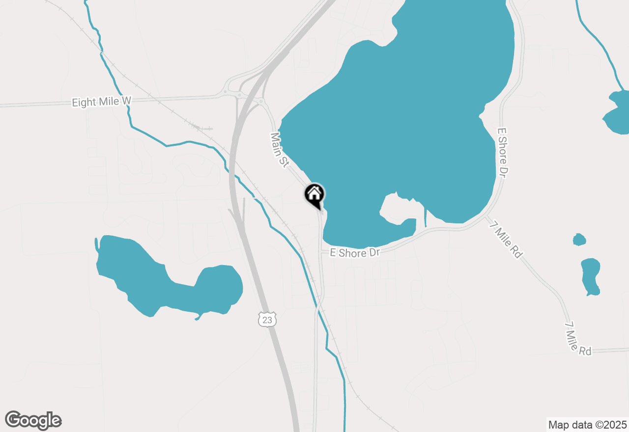 Map of 9445 Main Street, Whitmore Lake, MI 48189