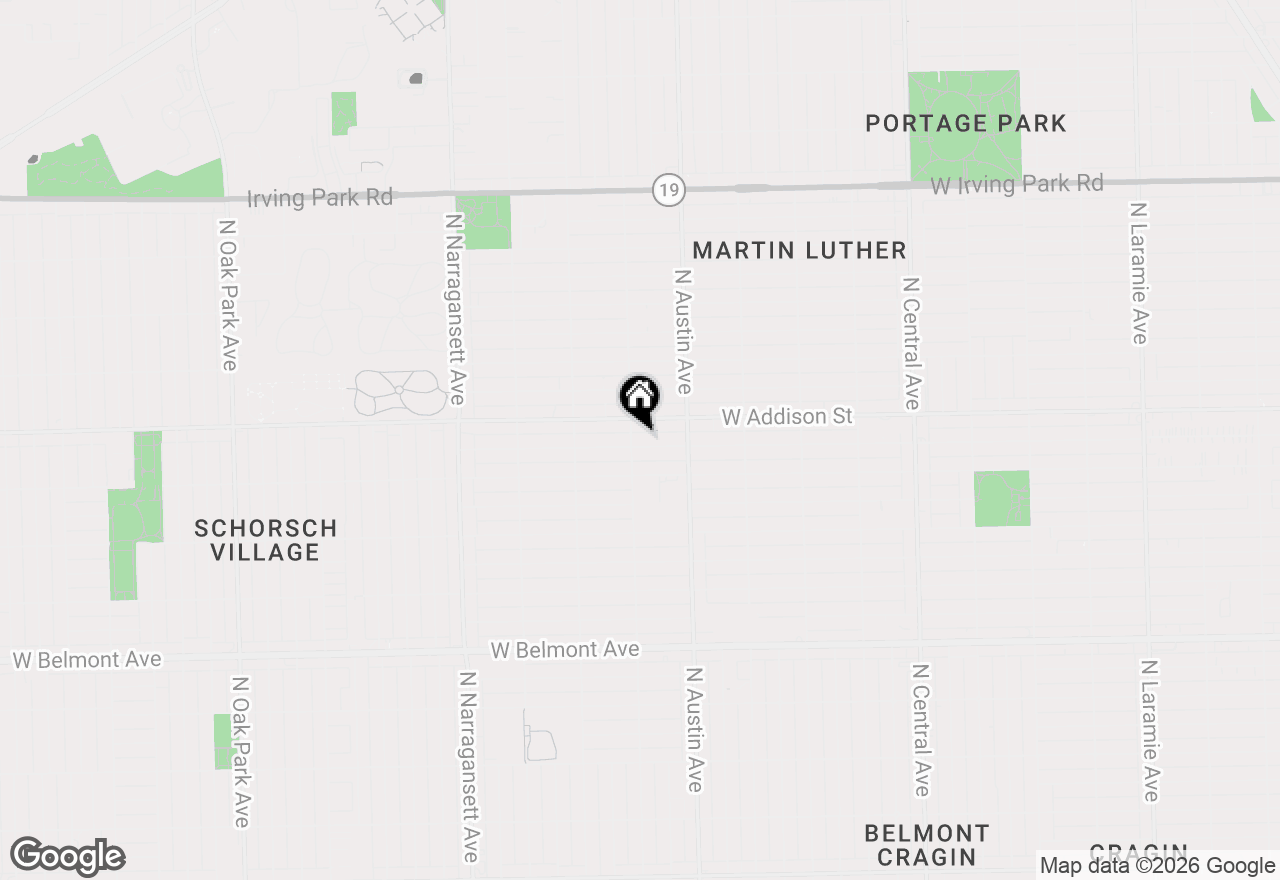 Map of 6052 W Eddy Street, Chicago, IL 60634