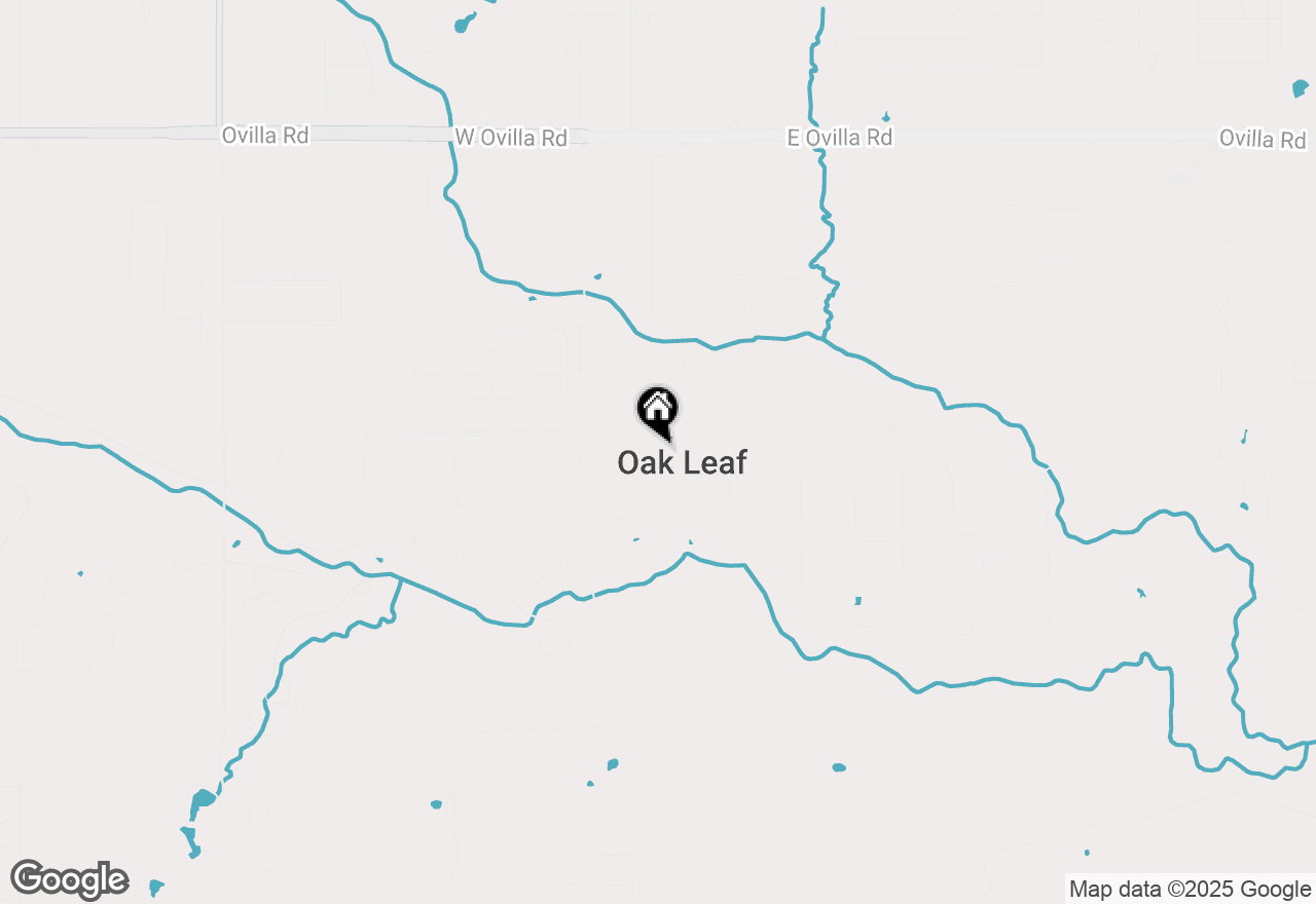 Map of 110 Hackberry Drive, Oak Leaf, TX 75154