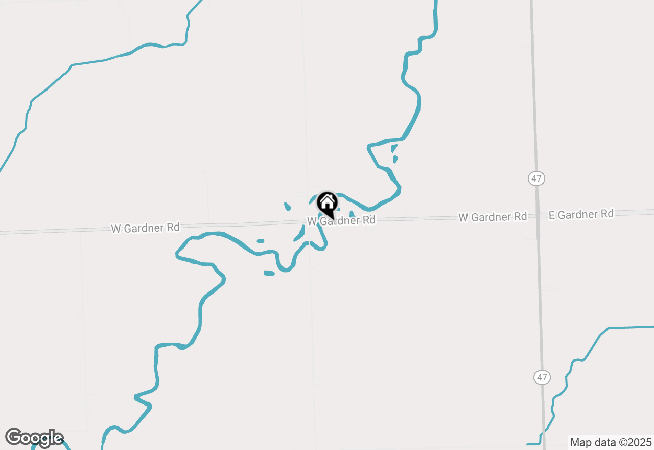 Map of 915 W Gardner Road, Mazon, IL 60444