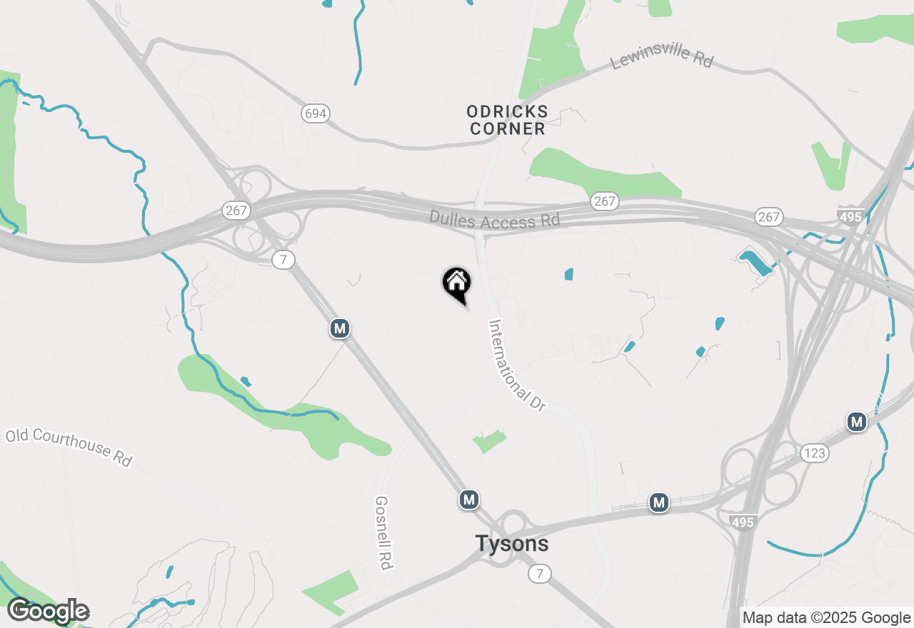 Map of 8370 Greensboro Drive #203, Mclean, VA 22102