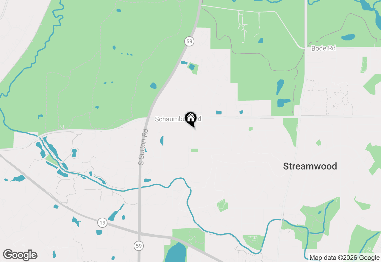Map of 613 Tanglewood Drive, Streamwood, IL 60107