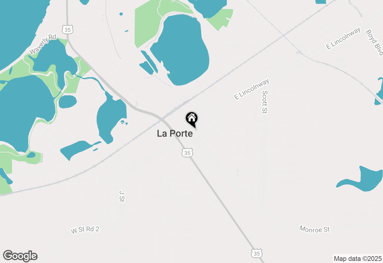 Map of 702 Lincolnway #2, La Porte, IN 46350