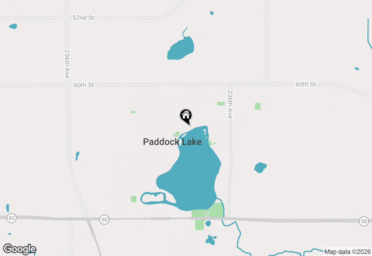 Map of Lt2 64th Pl, Salem Lakes, WI 53168