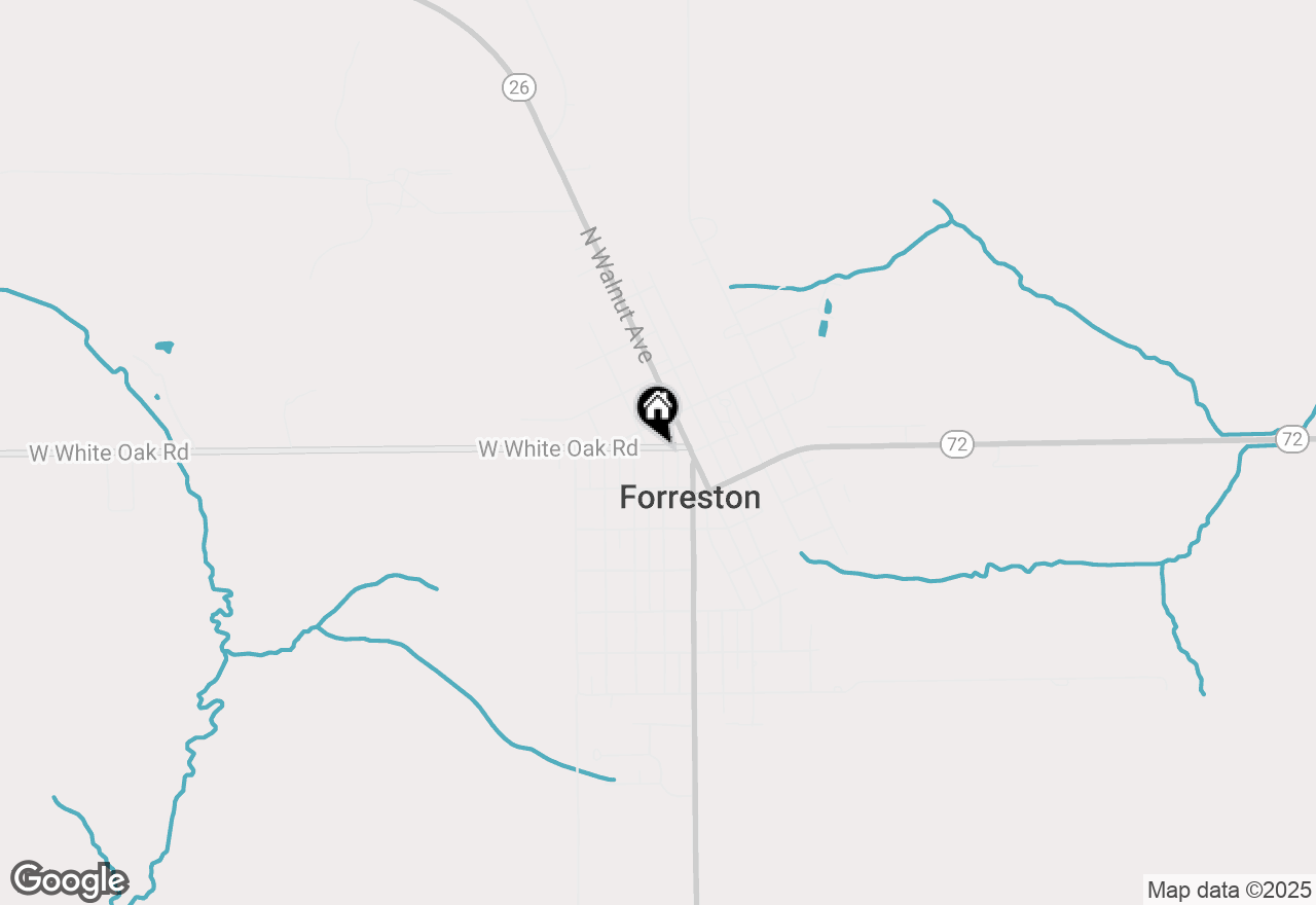 Map of 102 S 2nd Avenue, Forreston, IL 61030