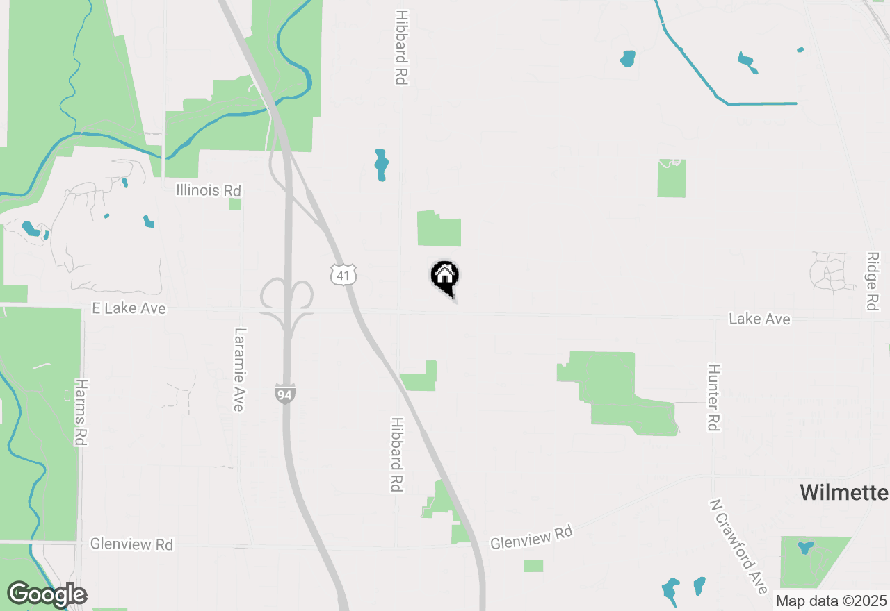 Map of 2940 Lake Avenue, Wilmette, IL 60091