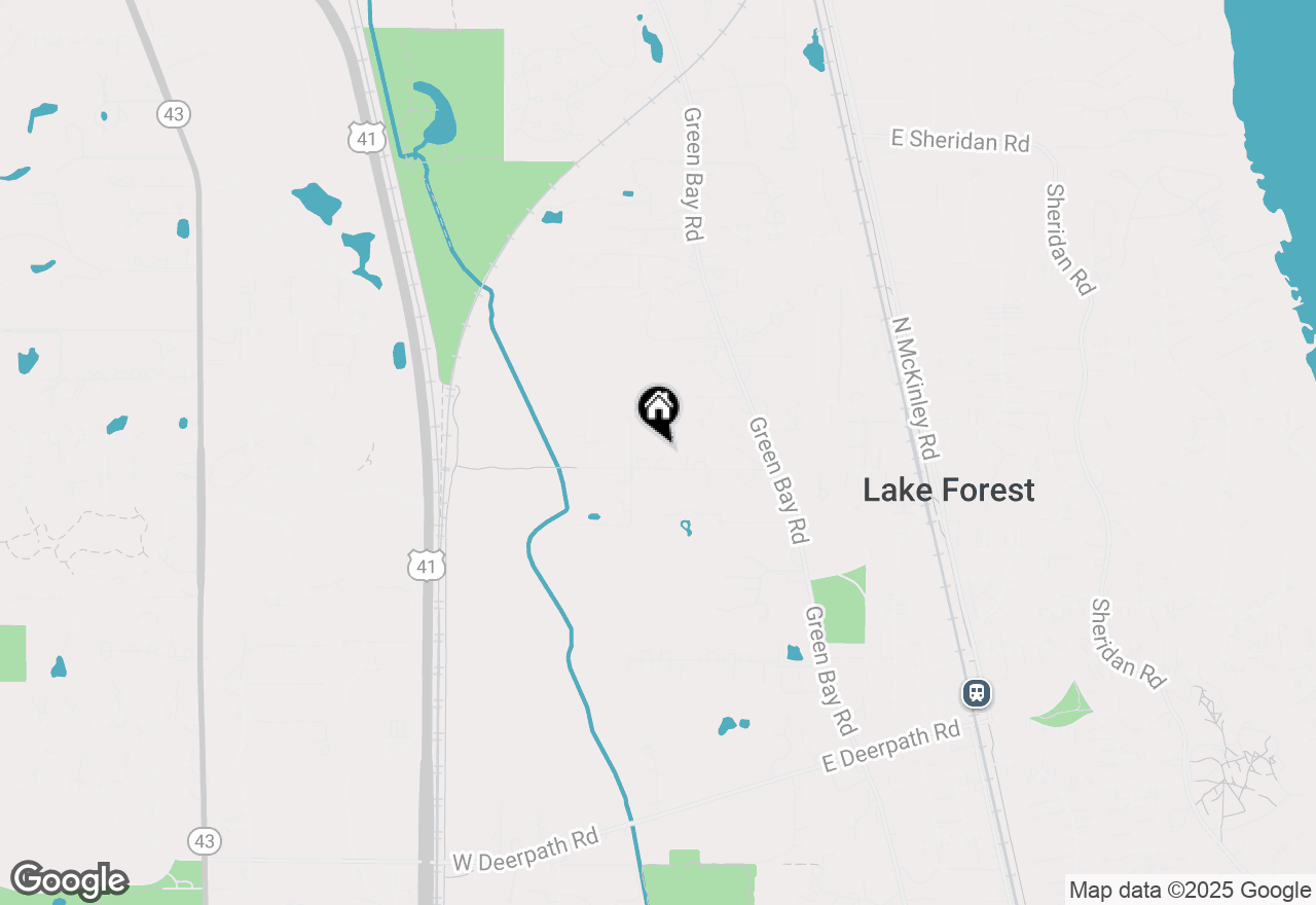 Map of 246 Laurel, Lake Forest, IL 60045