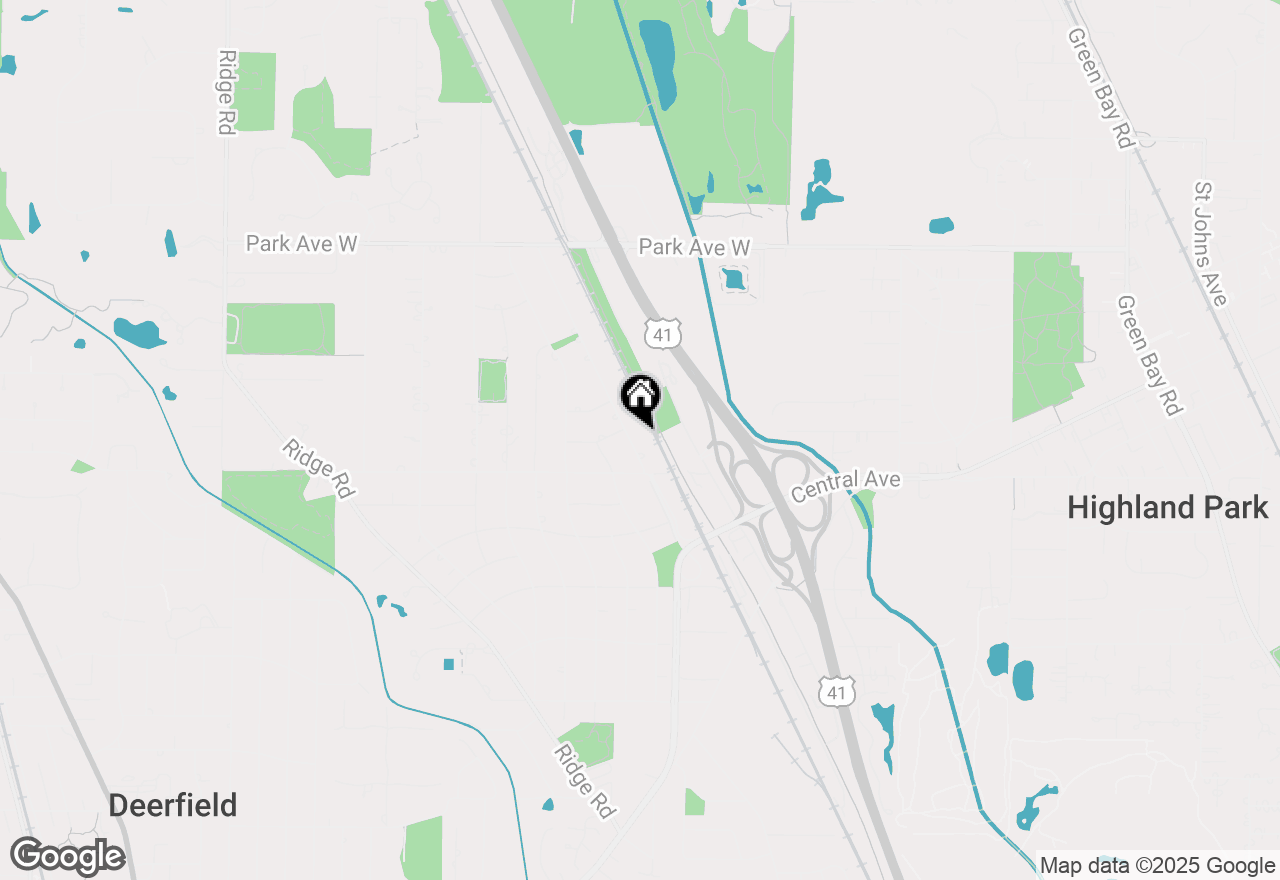 Map of 1653 Mccraren Road, Highland Park, IL 60035