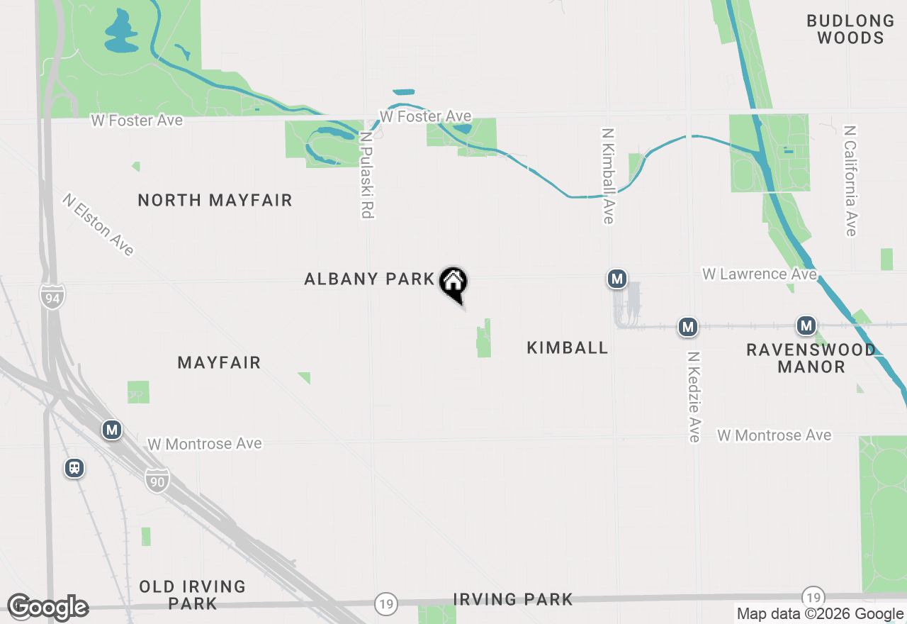 Map of 3756 W Leland Avenue #1S, Chicago, IL 60625