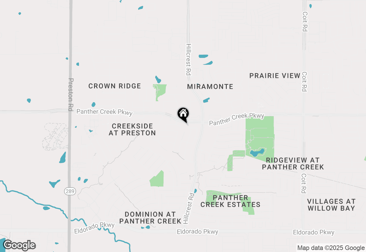 Map of 10876 Rankin Drive, Frisco, TX 75035