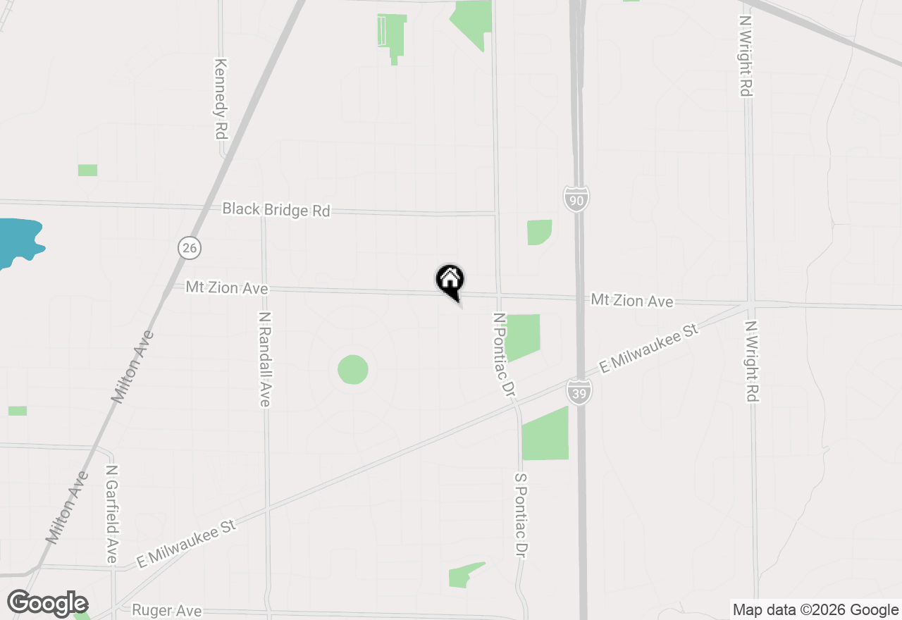 Map of 2415 Hyacinth Avenue, Janesville, WI 53545