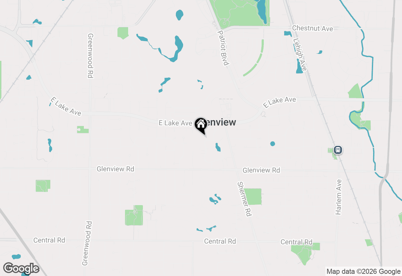 Map of 59 Park Drive, Glenview, IL 60025