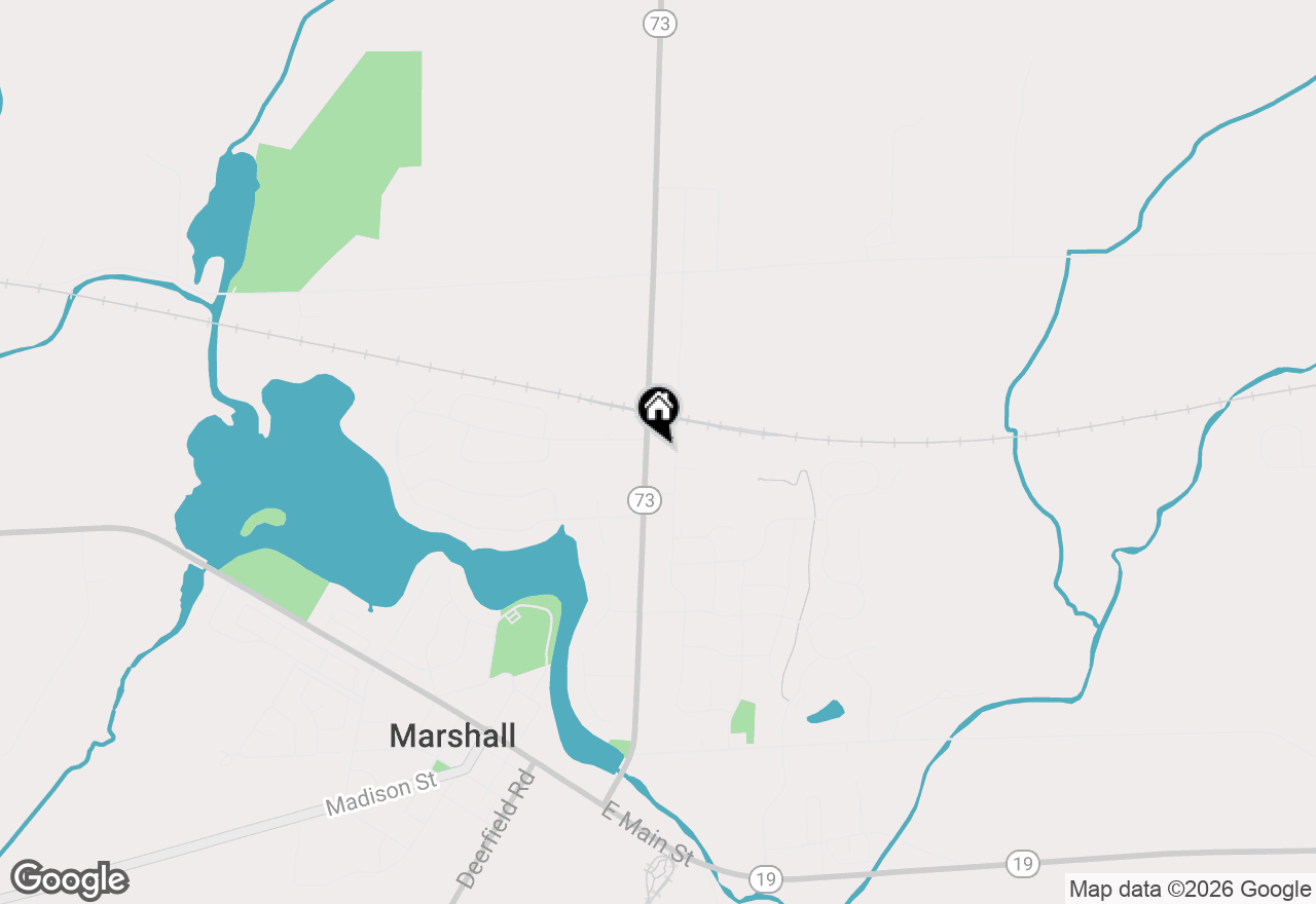 Map of 742 Hubbell Street, Marshall, WI 53559