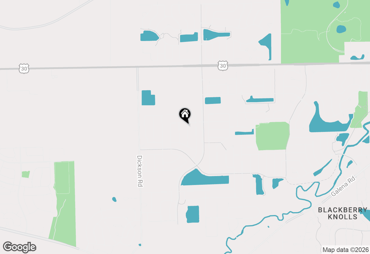 Map of 2321 Ferdinand Lane, Montgomery, IL 60538