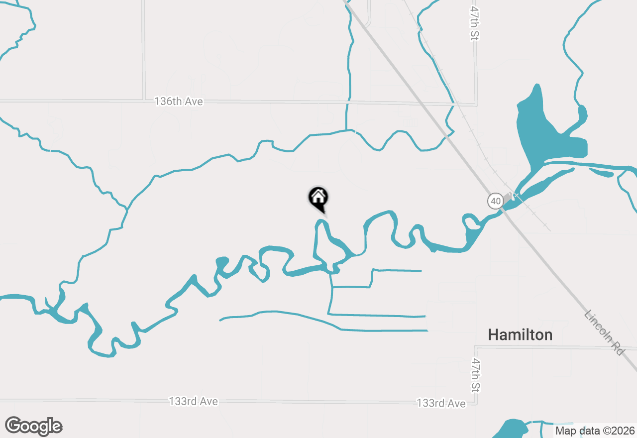 Map of 4842 Green Ridge Trail, Hamilton, MI 49419