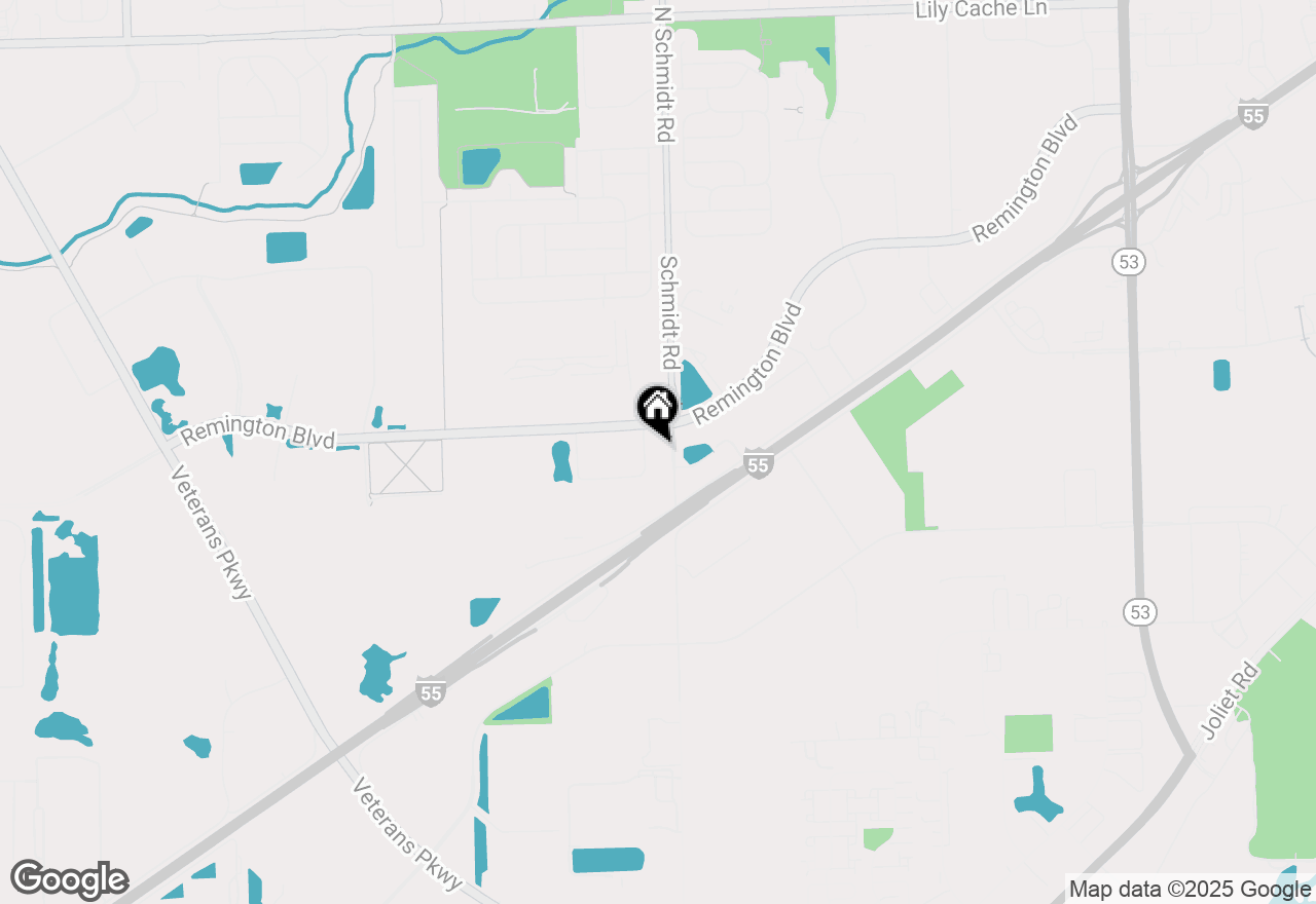 Map of 650 S Schmidt Road, Bolingbrook, IL 60440