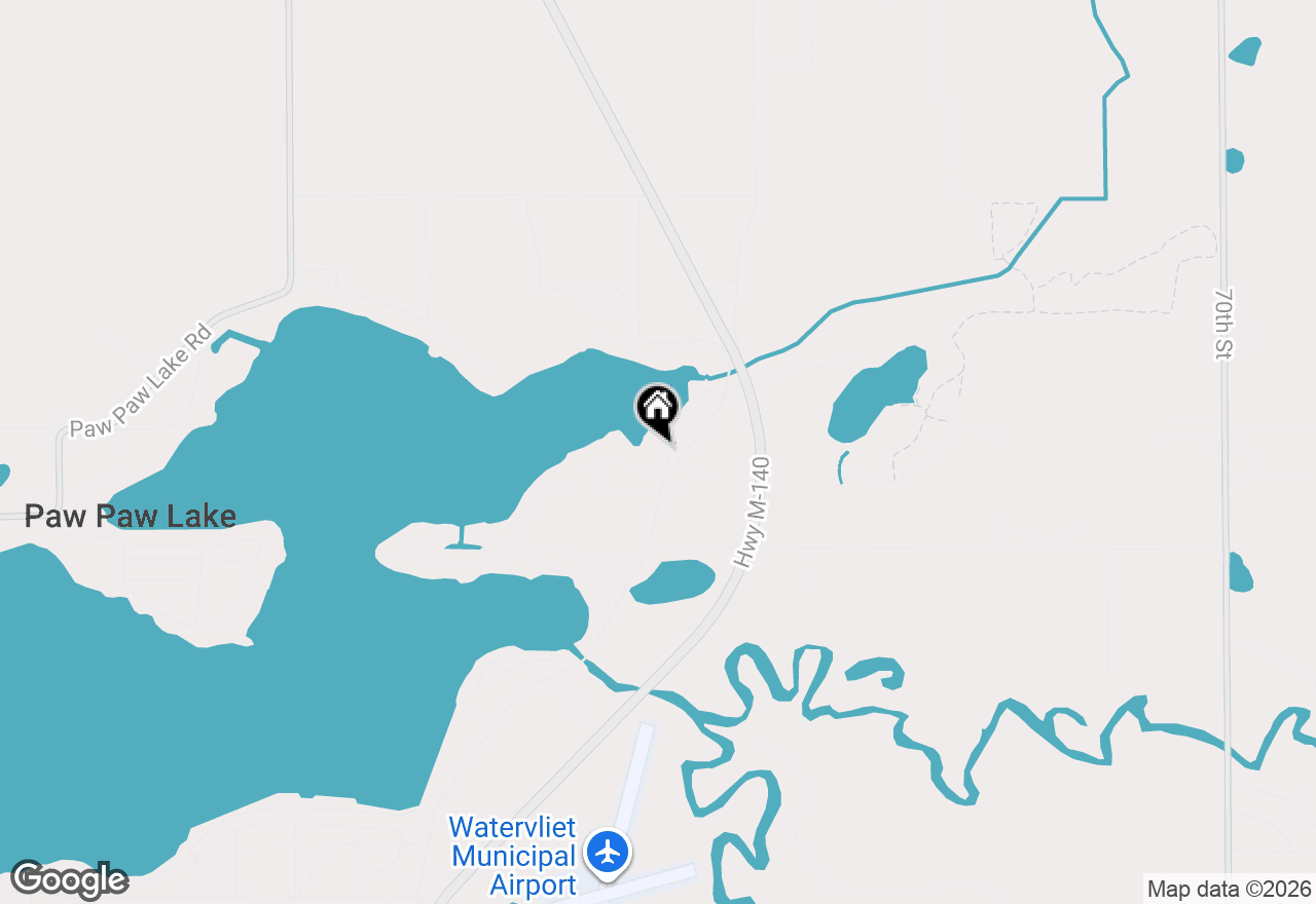 Map of 5632 N Watervliet Road #16, Watervliet, MI 49098