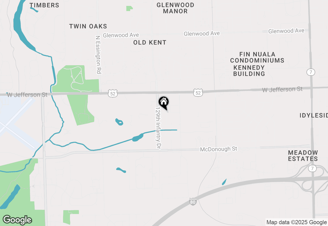 Map of 2670 Jodee Drive #B, Joliet, IL 60436