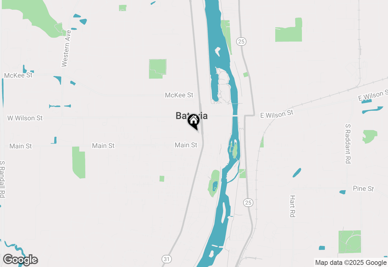 Map of 330 First Street, Batavia, IL 60510