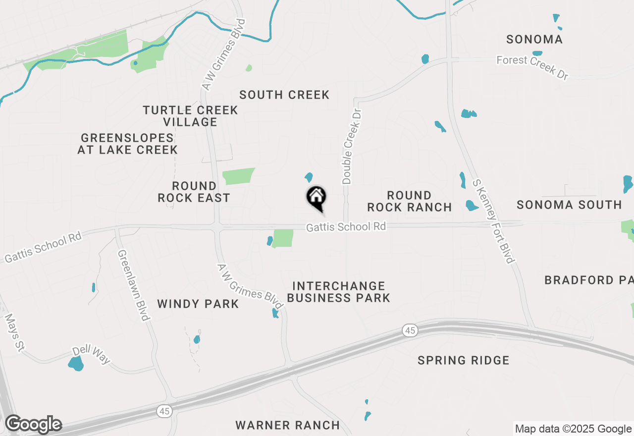 Map of 2600 Gattis School Rd #1201, Round Rock, TX 78664