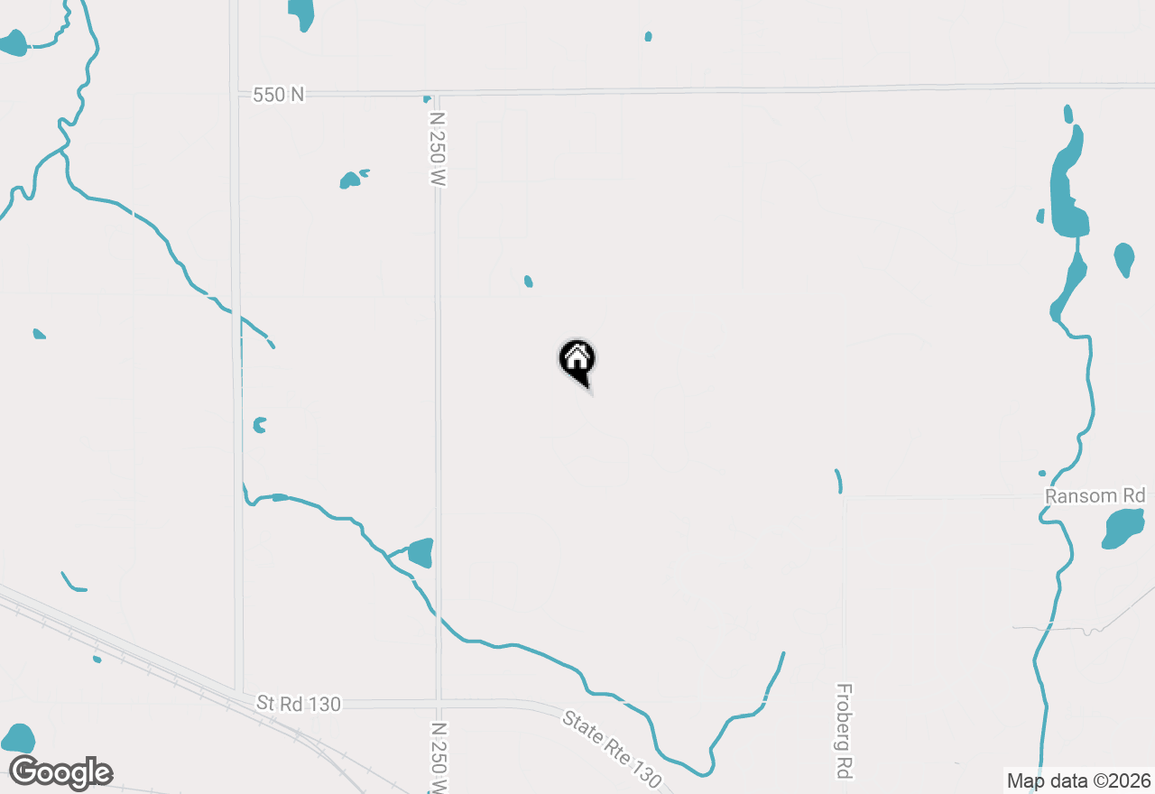 Map of 3910 Iron Gate Drive, Valparaiso, IN 46385