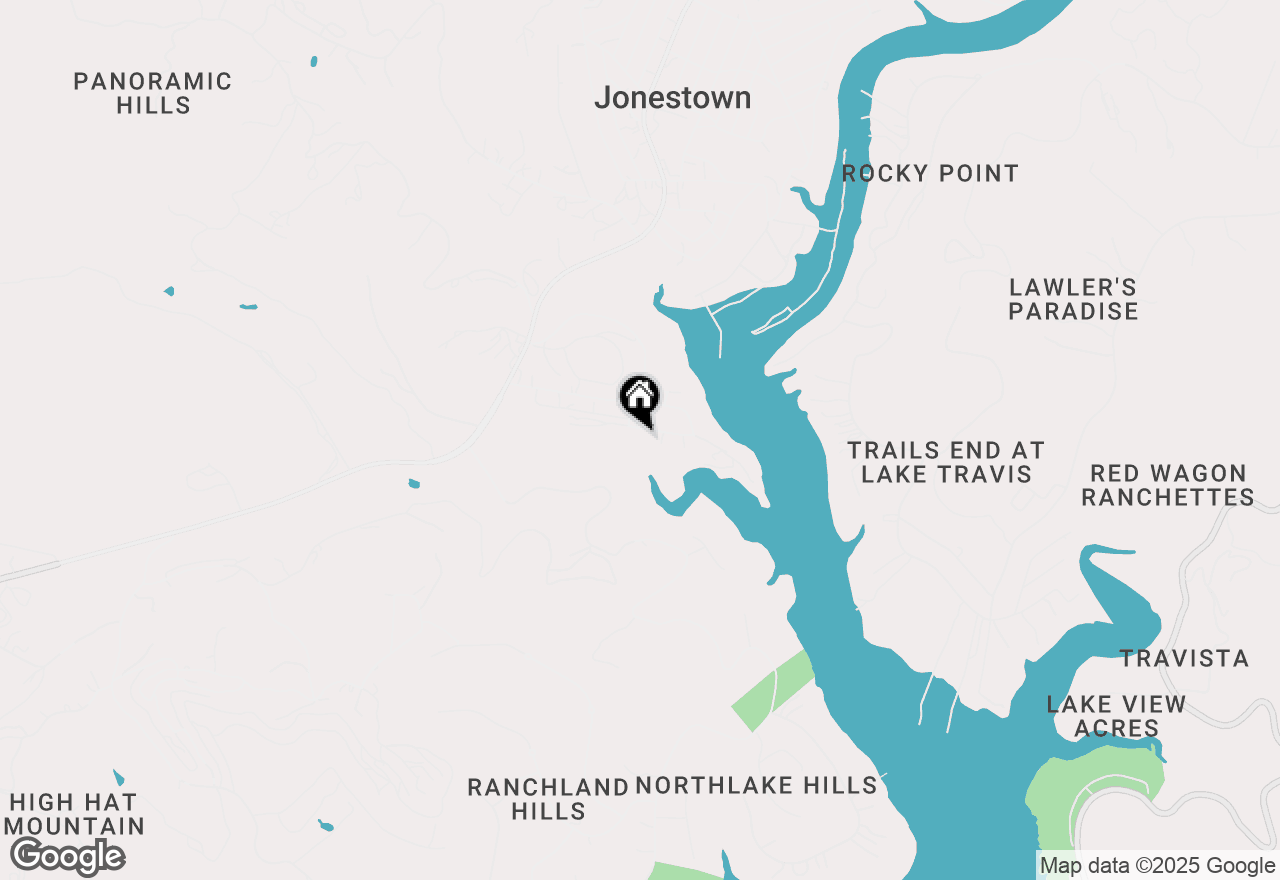 Map of 18113 Gregg Bluff Rd, Jonestown, TX 78645