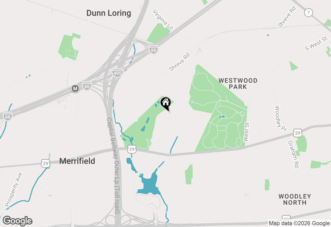 Map of 2767 January Court, Falls Church, VA 22043