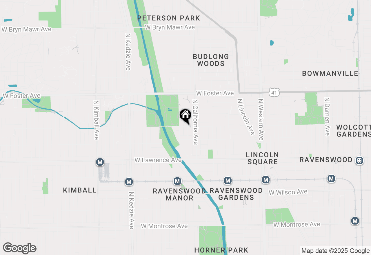 Map of 4946 N Mozart Street, Chicago, IL 60625