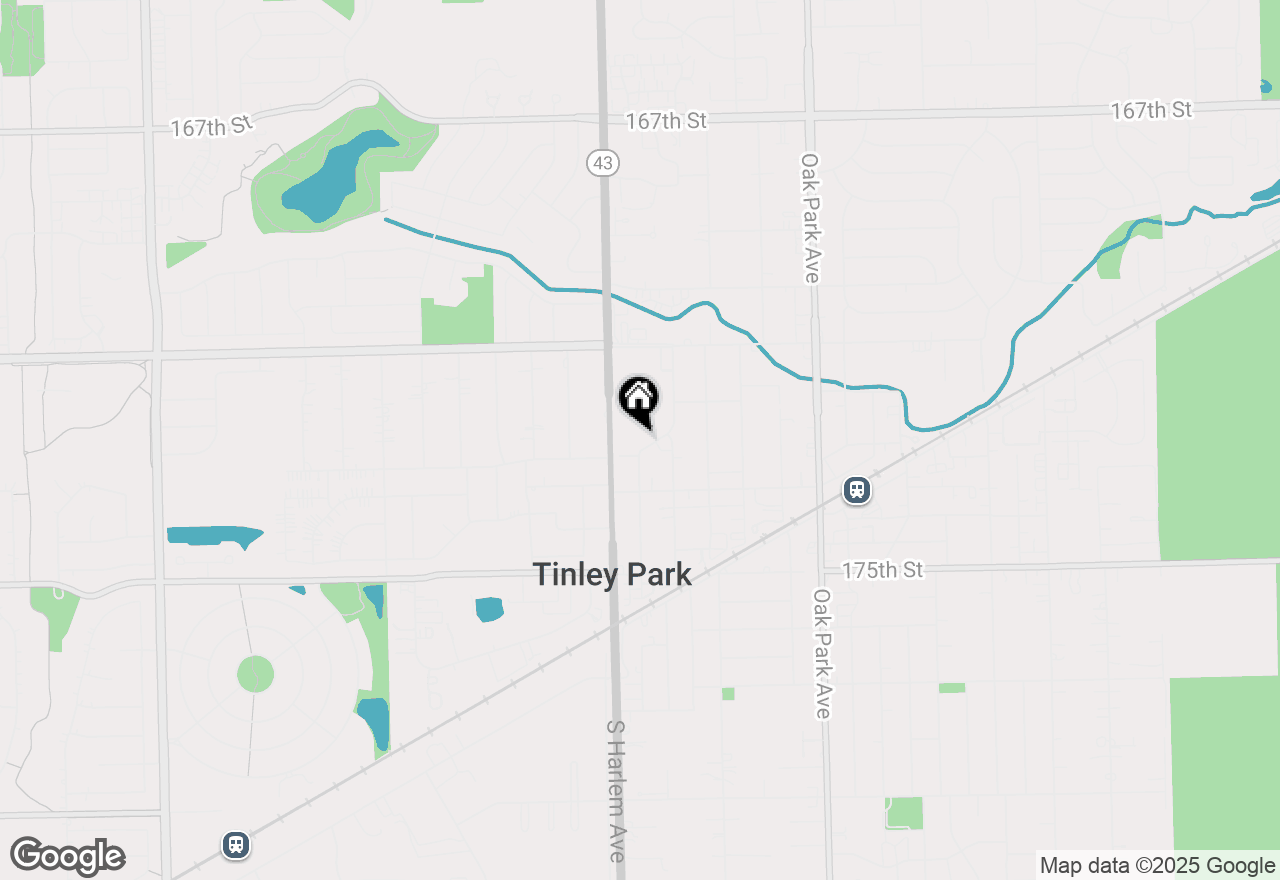 Map of 17242 71st Court #10, Tinley Park, IL 60477