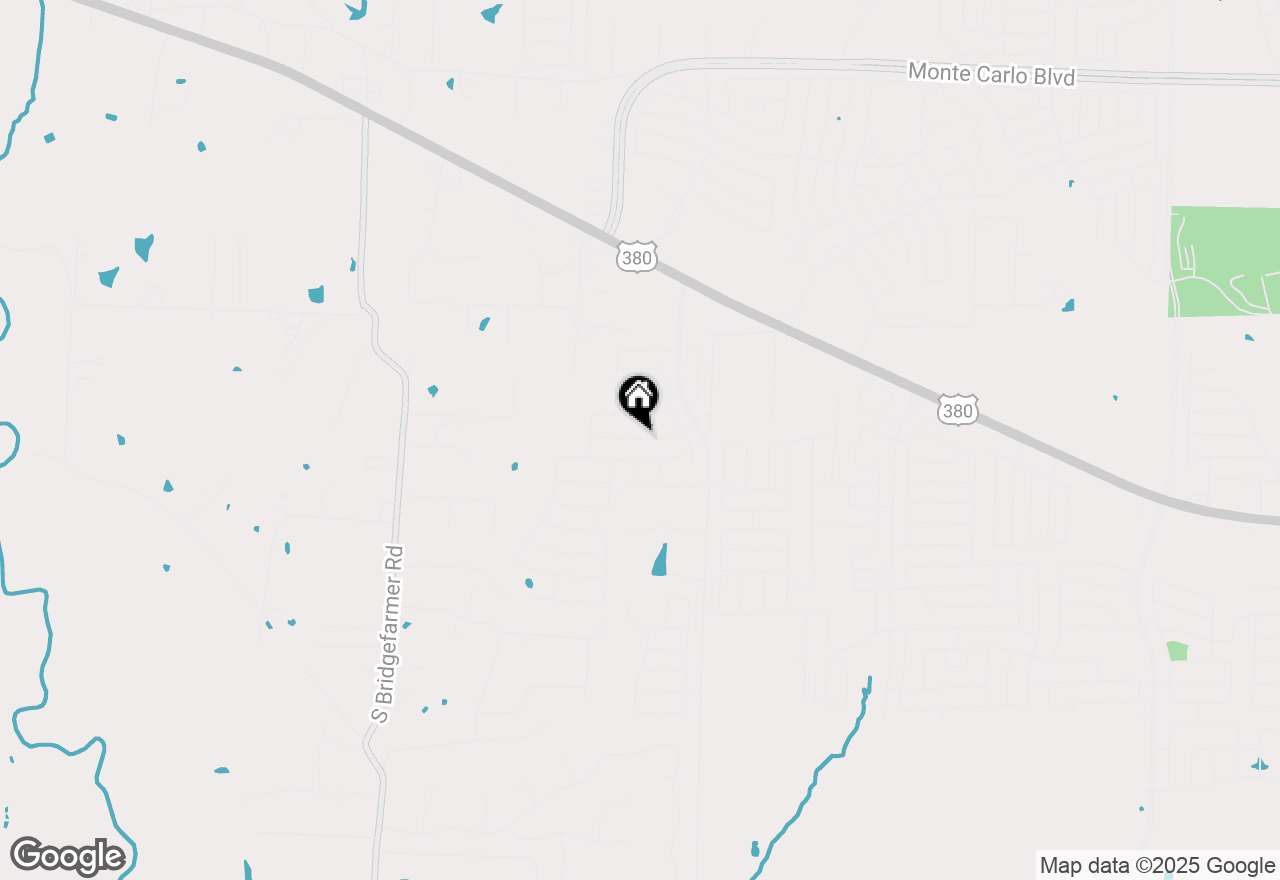 Map of 802 Hemingway Lane, Mckinney, TX 75069