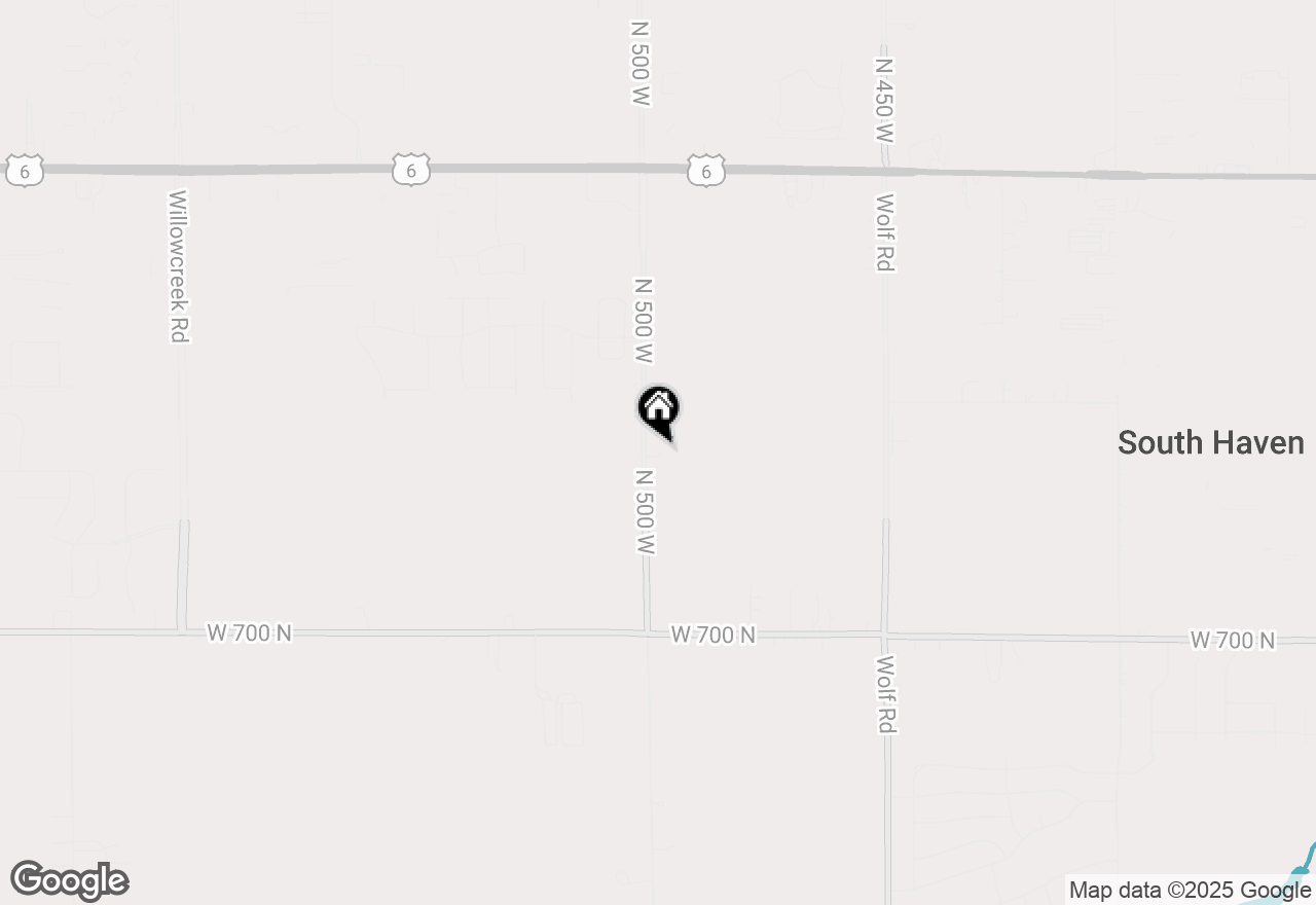 Map of 741 N 500 W, Portage, IN 46368