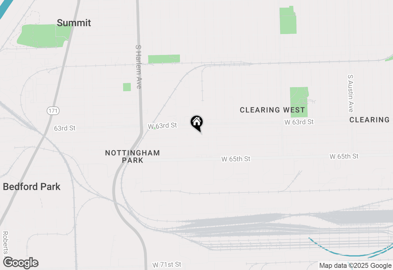 Map of 6857 W 63rd Place, Chicago, IL 60638