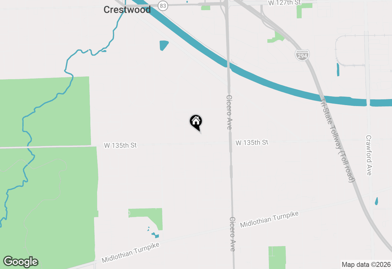 Map of 4950 134th Court #508, Crestwood, IL 60418