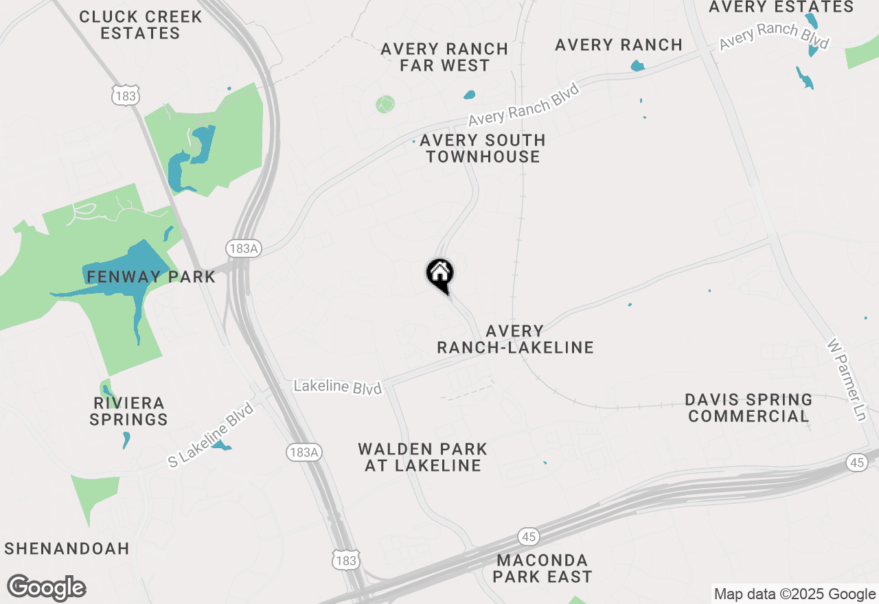 Map of 11017 Avery Station Loop #30, Austin, TX 78717