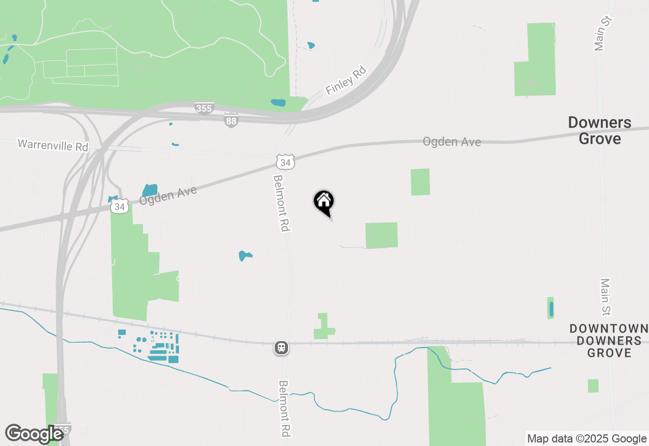 Map of 4601 Wilson Avenue, Downers Grove, IL 60515