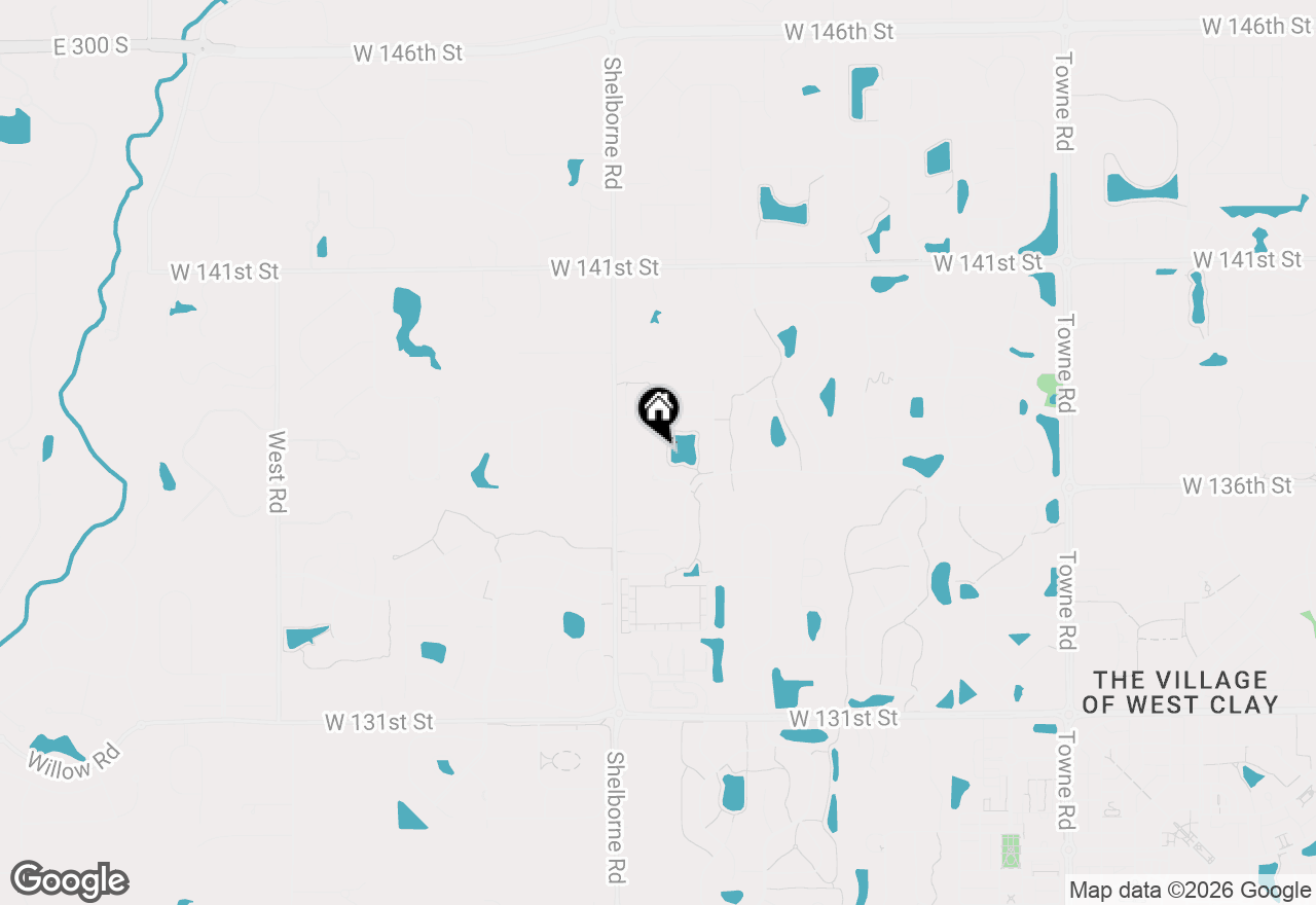 Map of 13695 Stanford Drive, Carmel, IN 46074
