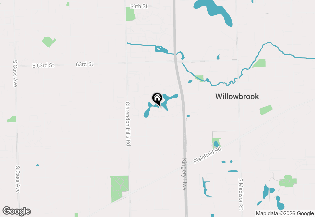 Map of 201 Lake Hinsdale Drive #413, Willowbrook, IL 60527