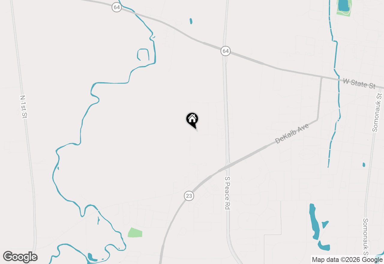 Map of 608 Anjali Court #L, Sycamore, IL 60178