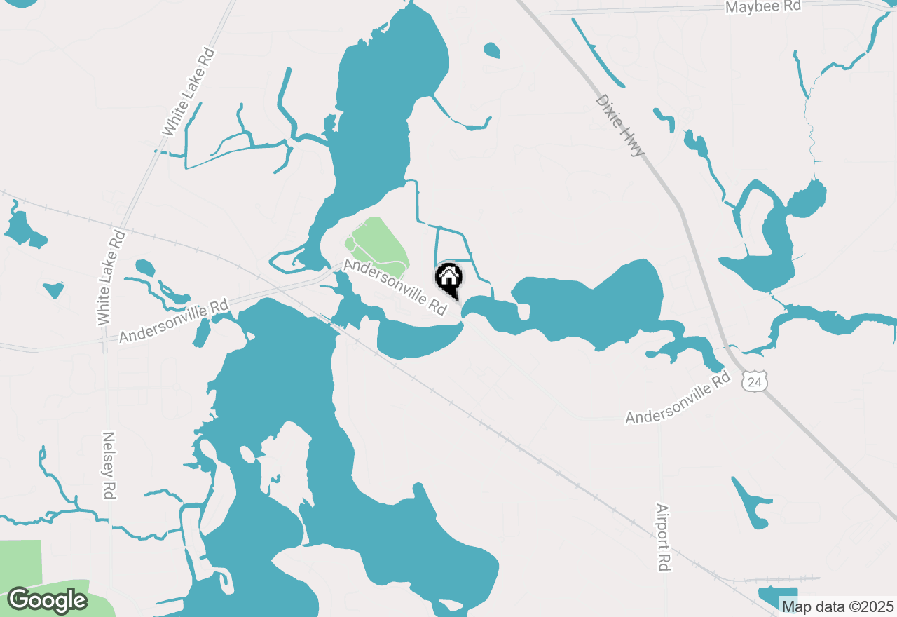 Map of 4602 Curtis Lane, Clarkston, MI 48346