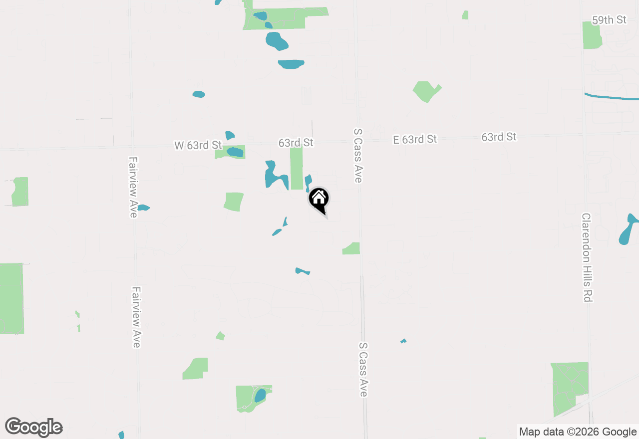 Map of 110 W 66th Street #3, Westmont, IL 60559