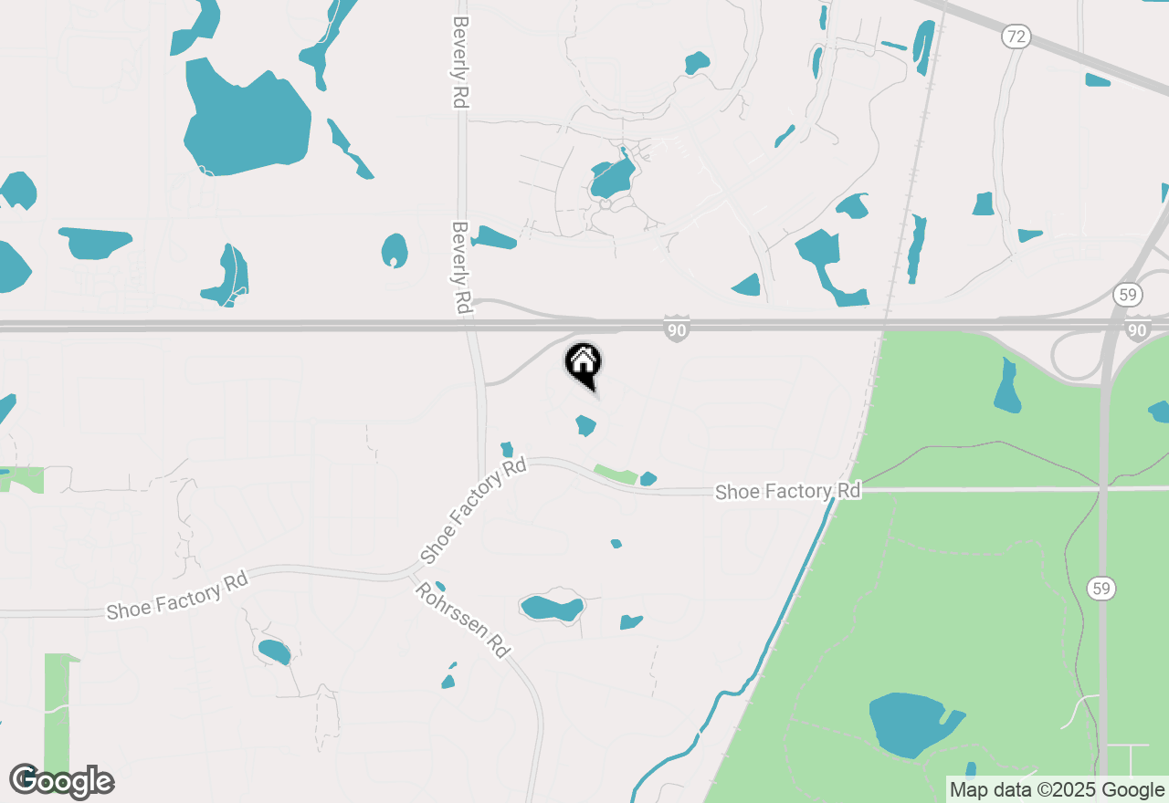 Map of 2166 Ivy Ridge Drive, Hoffman Estates, IL 60192