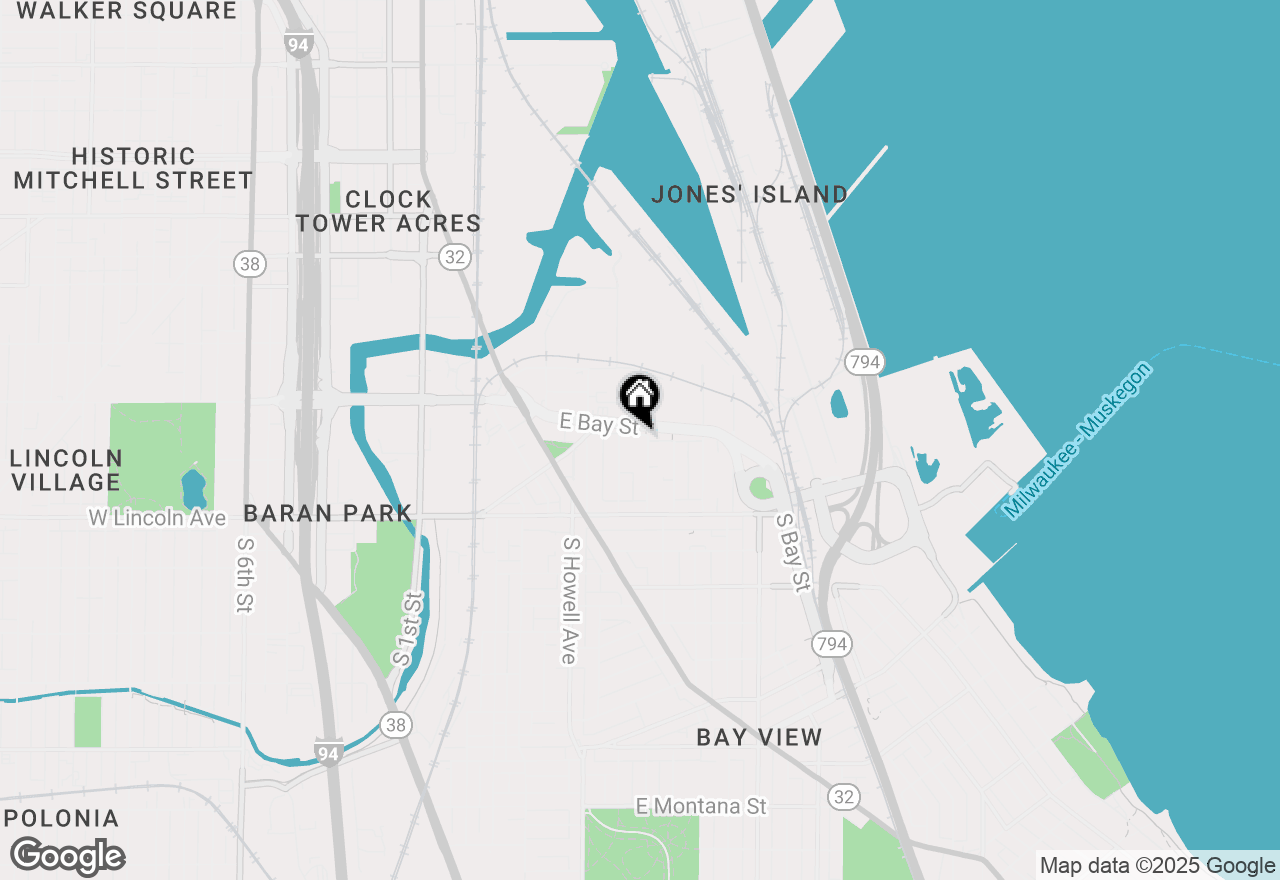 Map of 2119 S Winchester St, Milwaukee, WI 53207